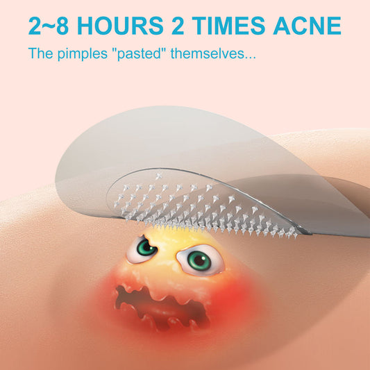 Novo adesivo hidrocoloide para acne com microagulhas