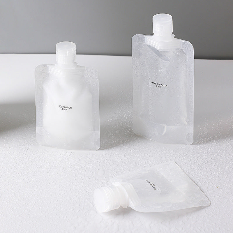 Buste Monouso da Viaggio per Cosmetici e Skincare (Sottoimballaggio)