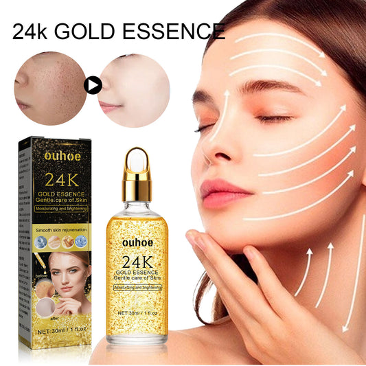 Solução de Cuidado Hidratante para Redução de Poros Faciais 24K