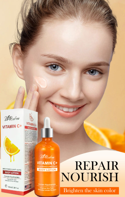 Lozione esfoliante delicata alla vitamina C per la cura della pelle