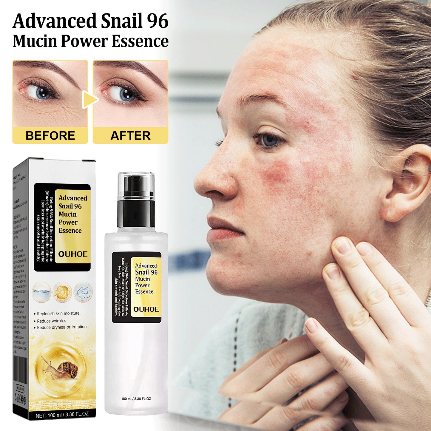 Siero Viso Originale al Collagene e Bava di Lumaca