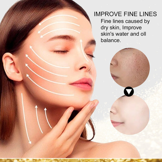 Solução de Cuidado Hidratante para Redução de Poros Faciais 24K