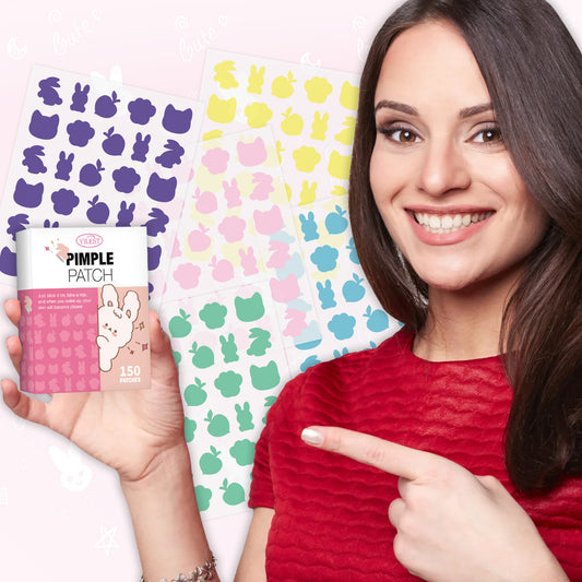Adesivo para Acne Seção Circular