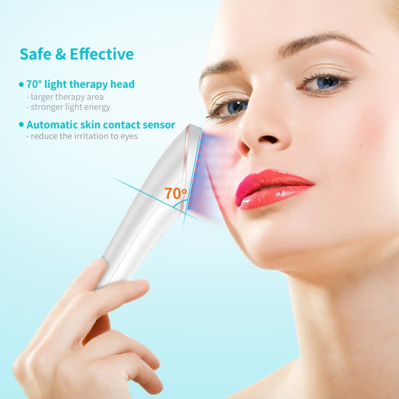 Removedor de acne iridescente
