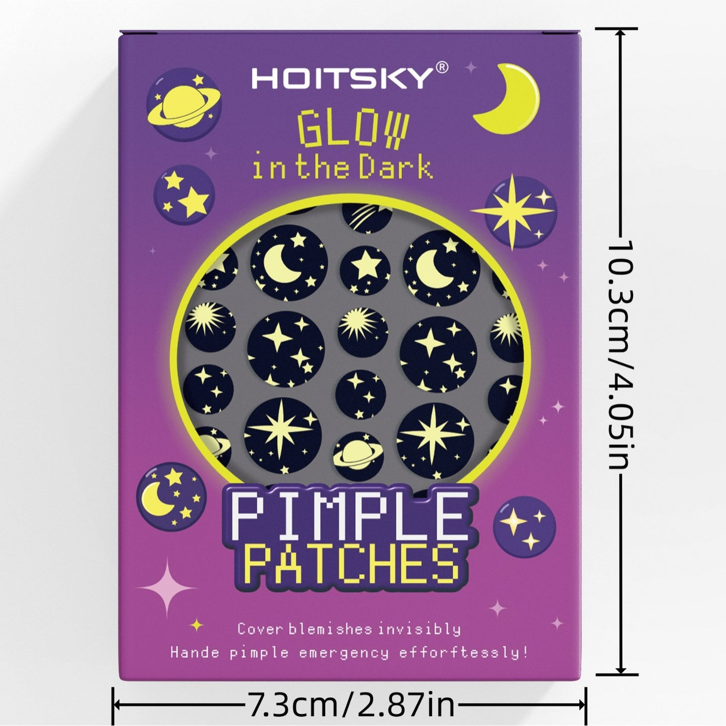 Cover Closed Acne Waterproof Breathable Starry Sky Acne Patch