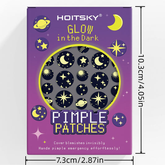 Cover Closed Acne Waterproof Breathable Starry Sky Acne Patch