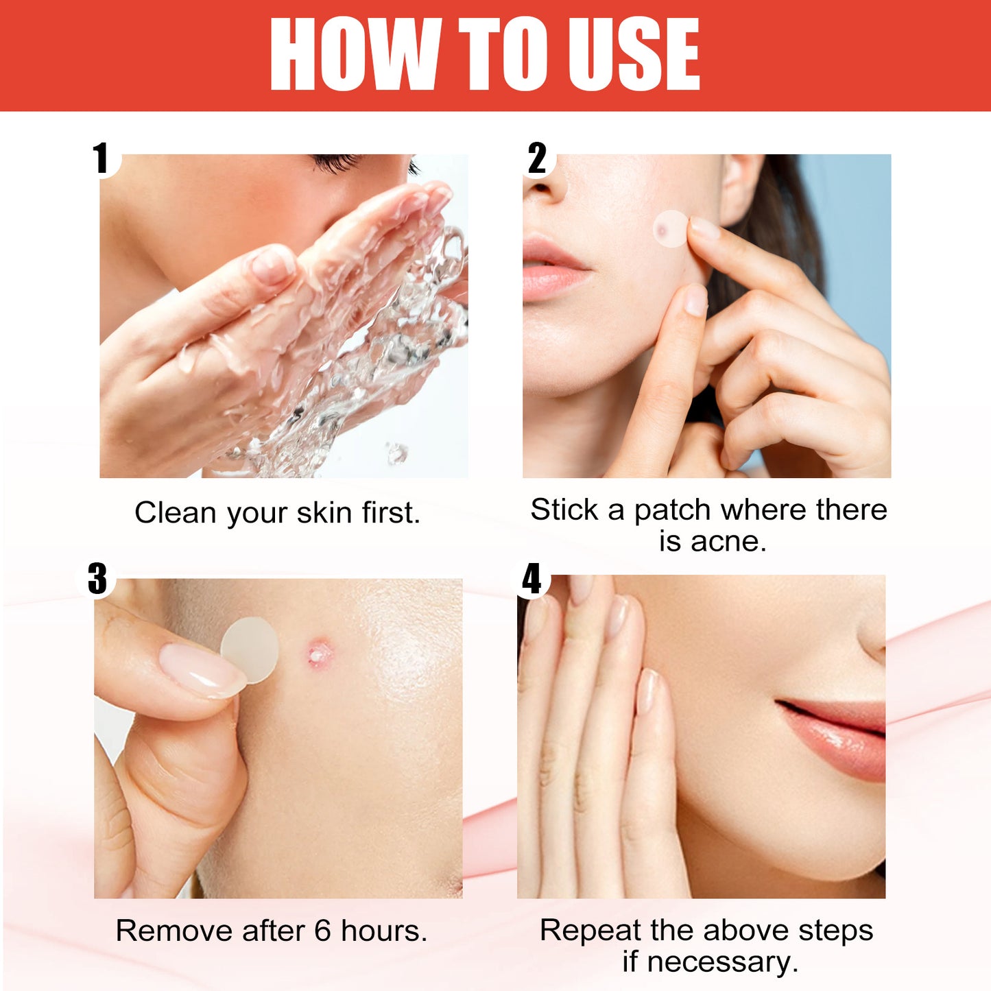 Cerotto per acne idrocolloidale Cerotto per acne chiusa da trucco