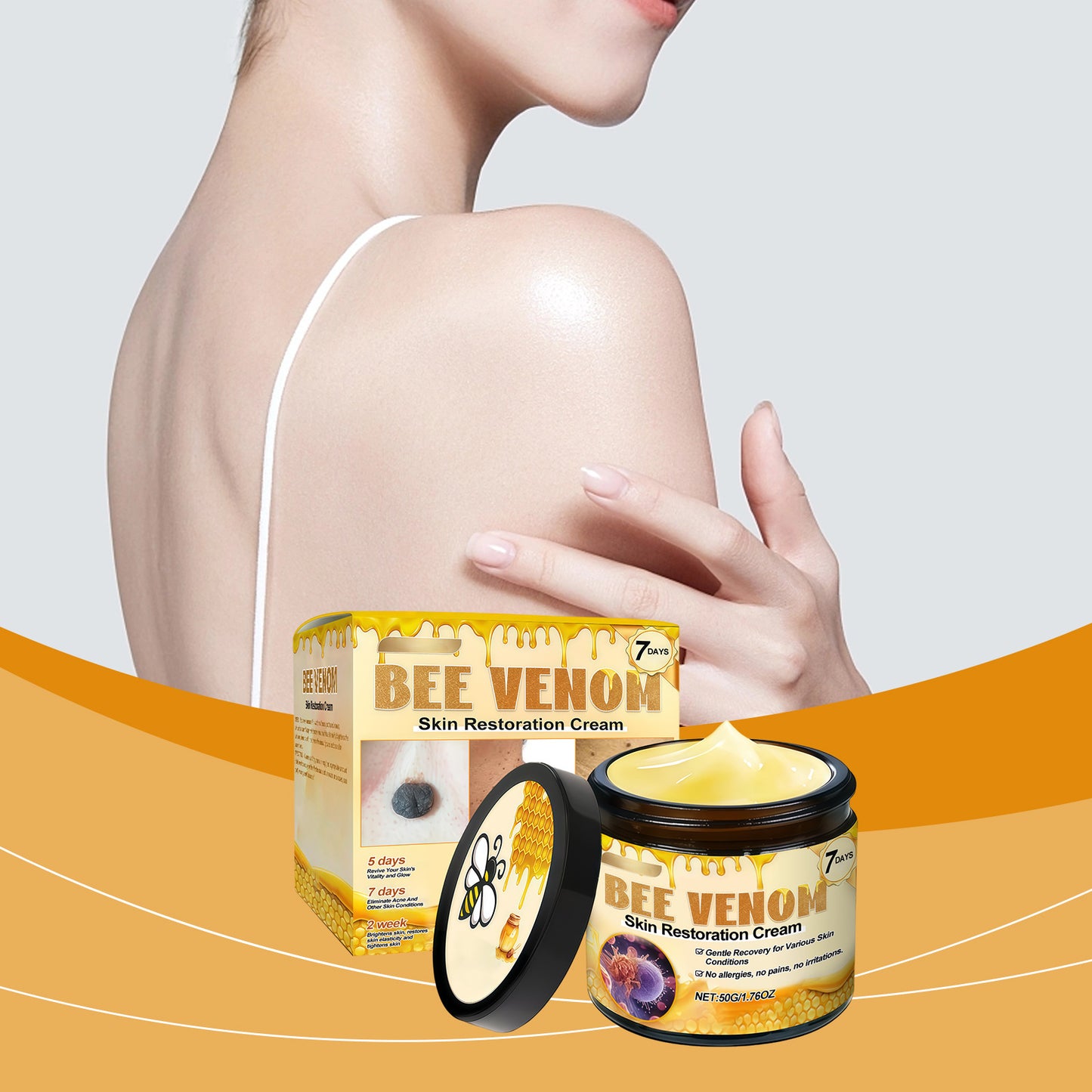 Creme Corporal para Cuidados da Pele de Limpeza de Cravos Youtian