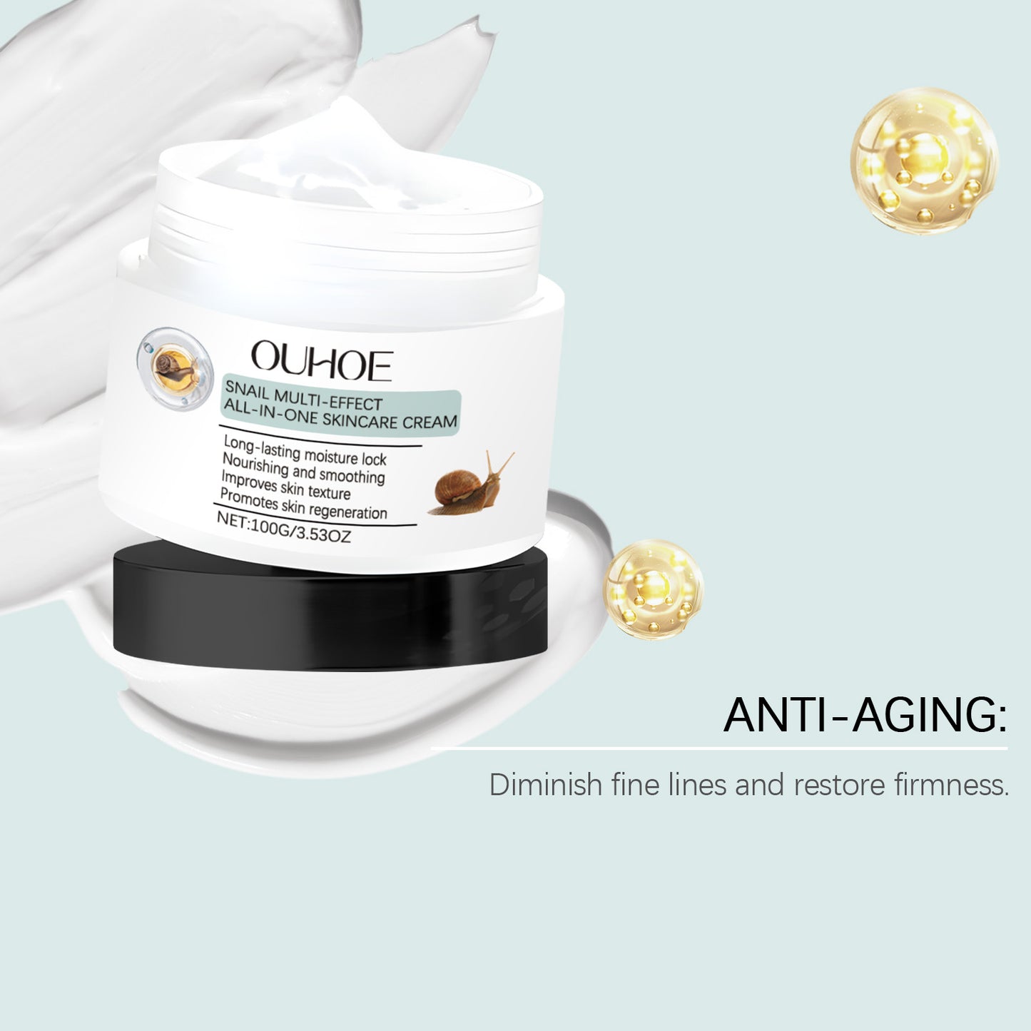 Crema viso multi-azione con bava di lumaca