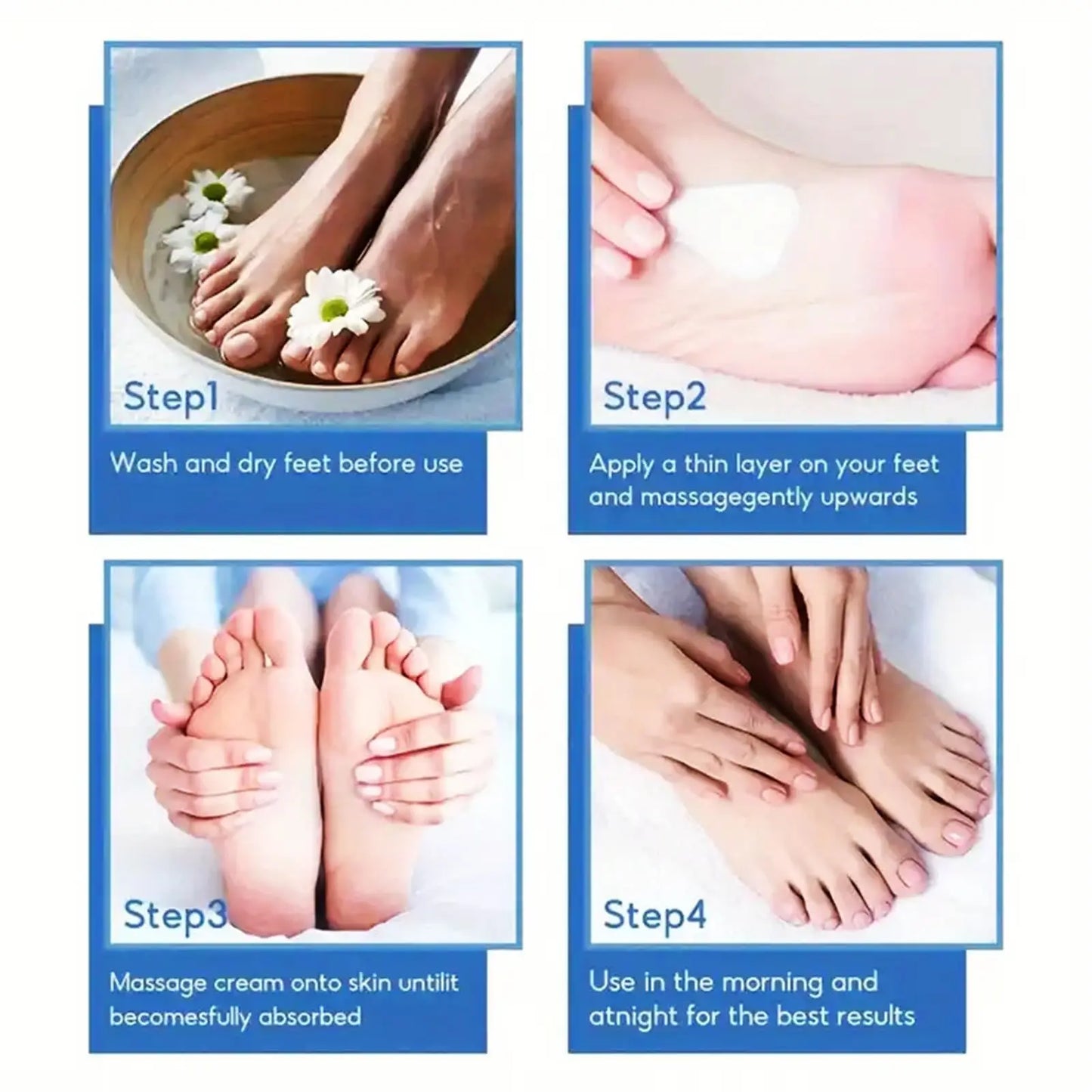 Crema all'urea al 45% + acido salicilico al 2% TRSTAY idrata e nutre la pelle di mani e piedi con olio di jojoba, olio di avocado e aloe vera