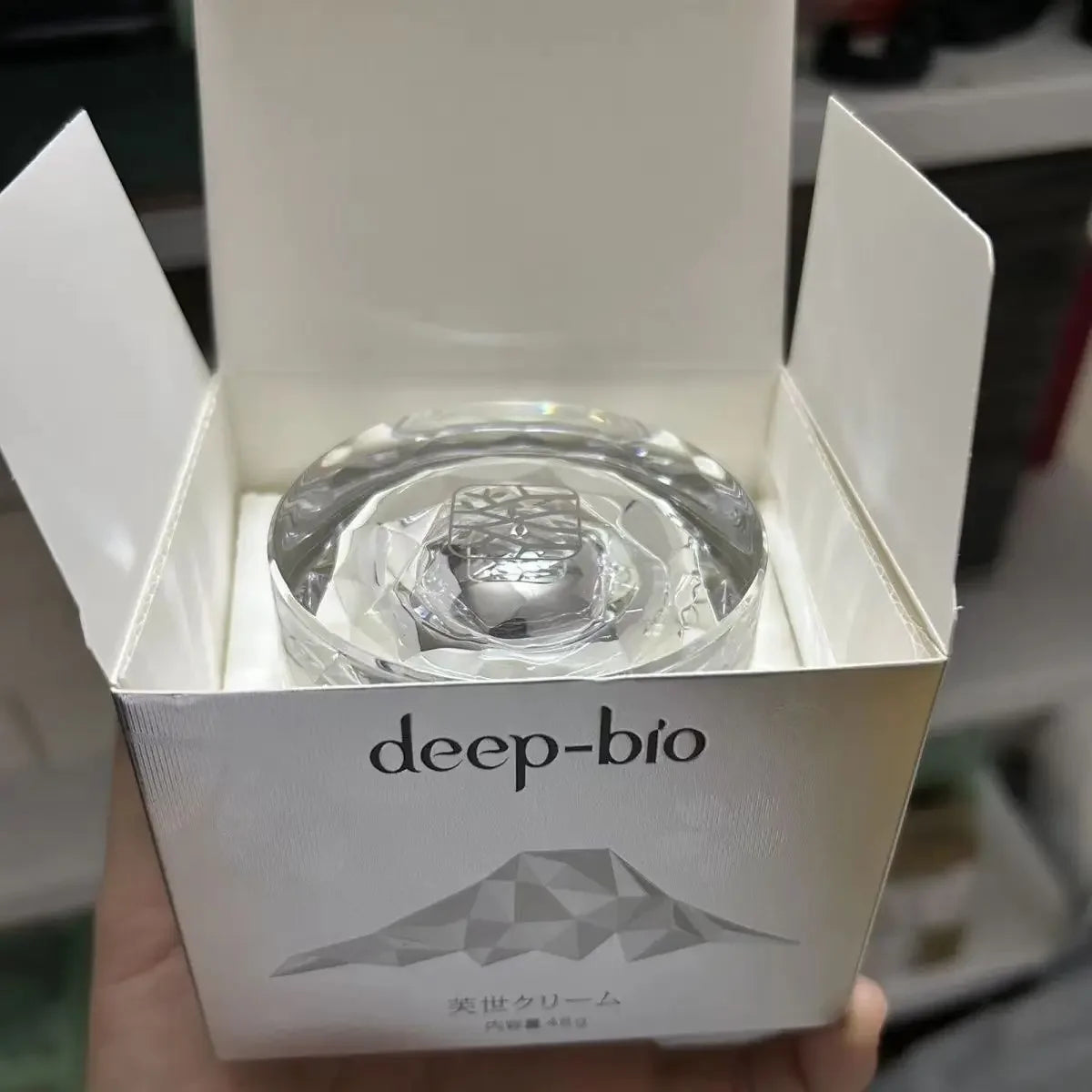 Deep-bio Japan Original Face Cream 48g Crema Viso Idratante Lenitiva Riparatrice Illuminante Cosmetici Rare Beauty