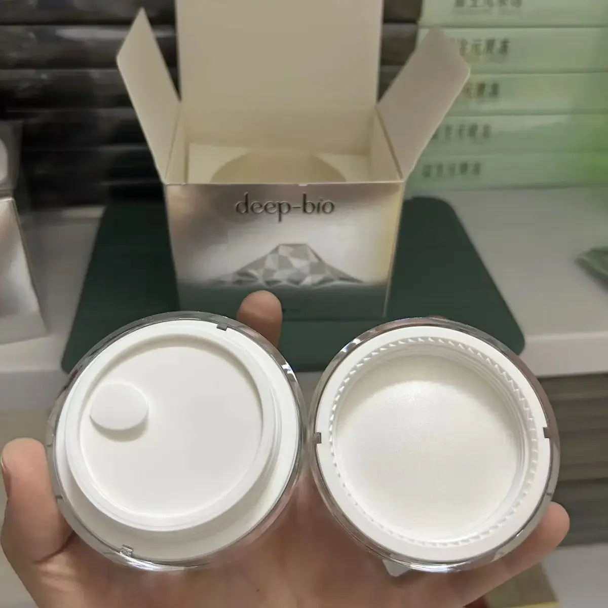 Deep-bio Japan Original Face Cream 48g Crema Viso Idratante Lenitiva Riparatrice Illuminante Cosmetici Rare Beauty