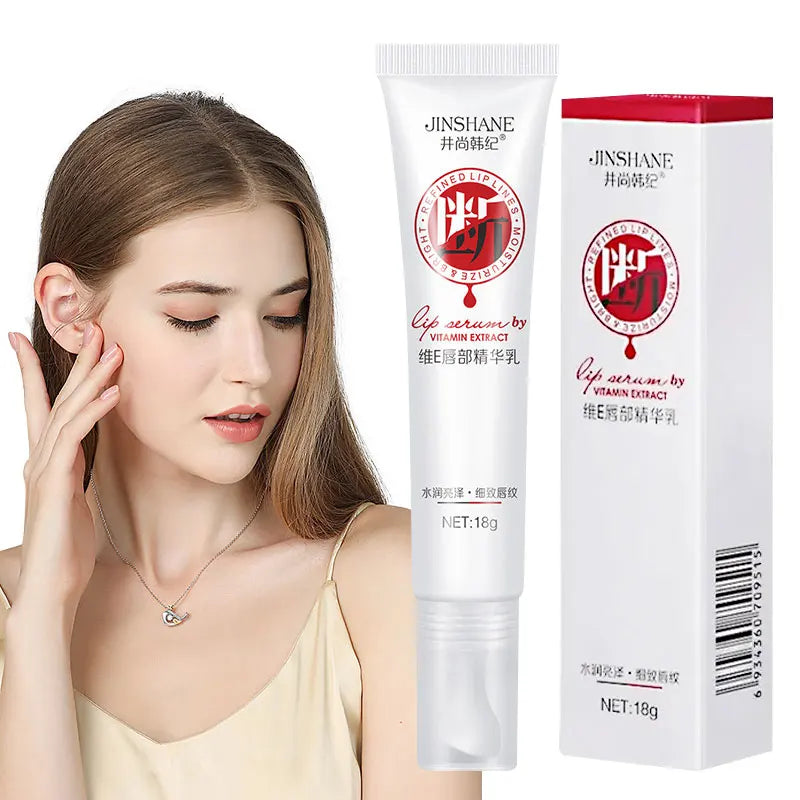 Vitamina E Crema schiarente sbiancante Rimuovi balsamo labbra scuro Esfoliante Detergente Idratazione profonda Nutriente Trucco Bellezza Salute