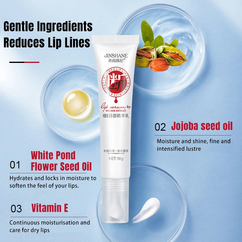 Vitamina E Crema schiarente sbiancante Rimuovi balsamo labbra scuro Esfoliante Detergente Idratazione profonda Nutriente Trucco Bellezza Salute