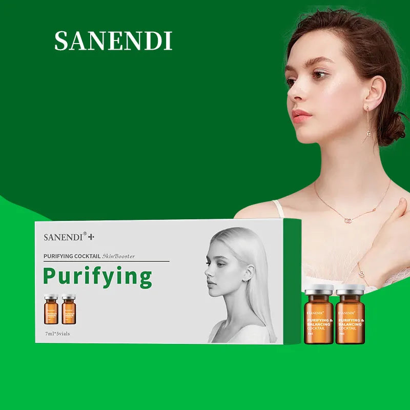 SANENDI Cocktail Formula Siero Radiance Skinbooster Anti-età Essenza al Collagene Rassodante Illuminante Vitamine Cosmetico Coreano