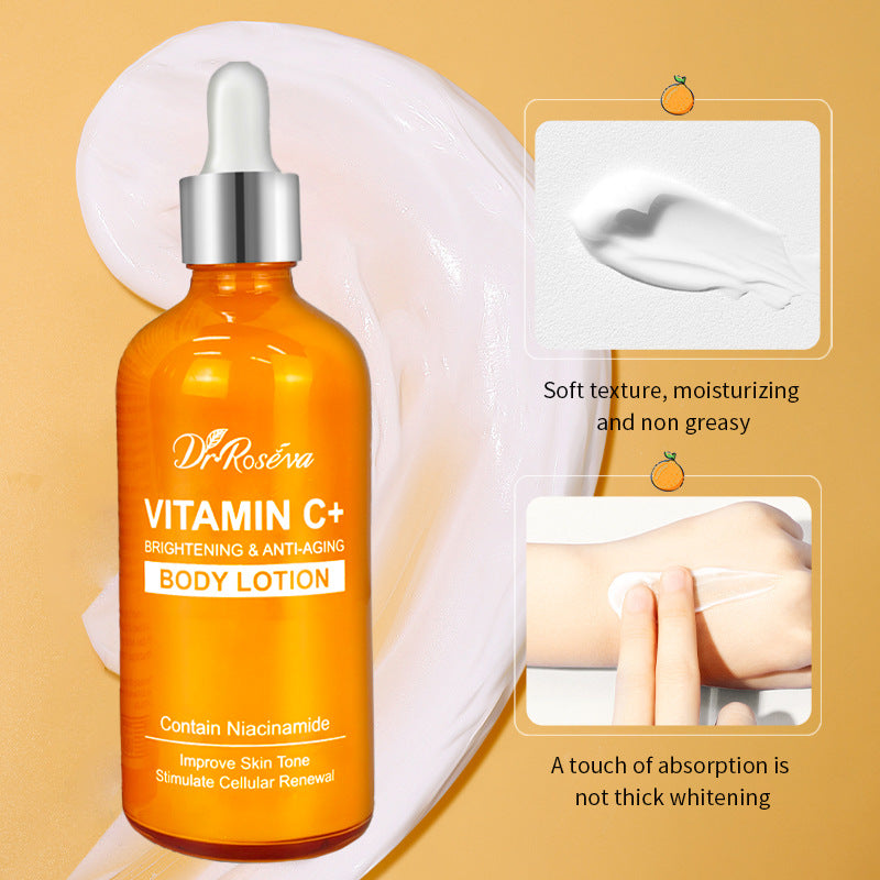 Lozione esfoliante delicata alla vitamina C per la cura della pelle