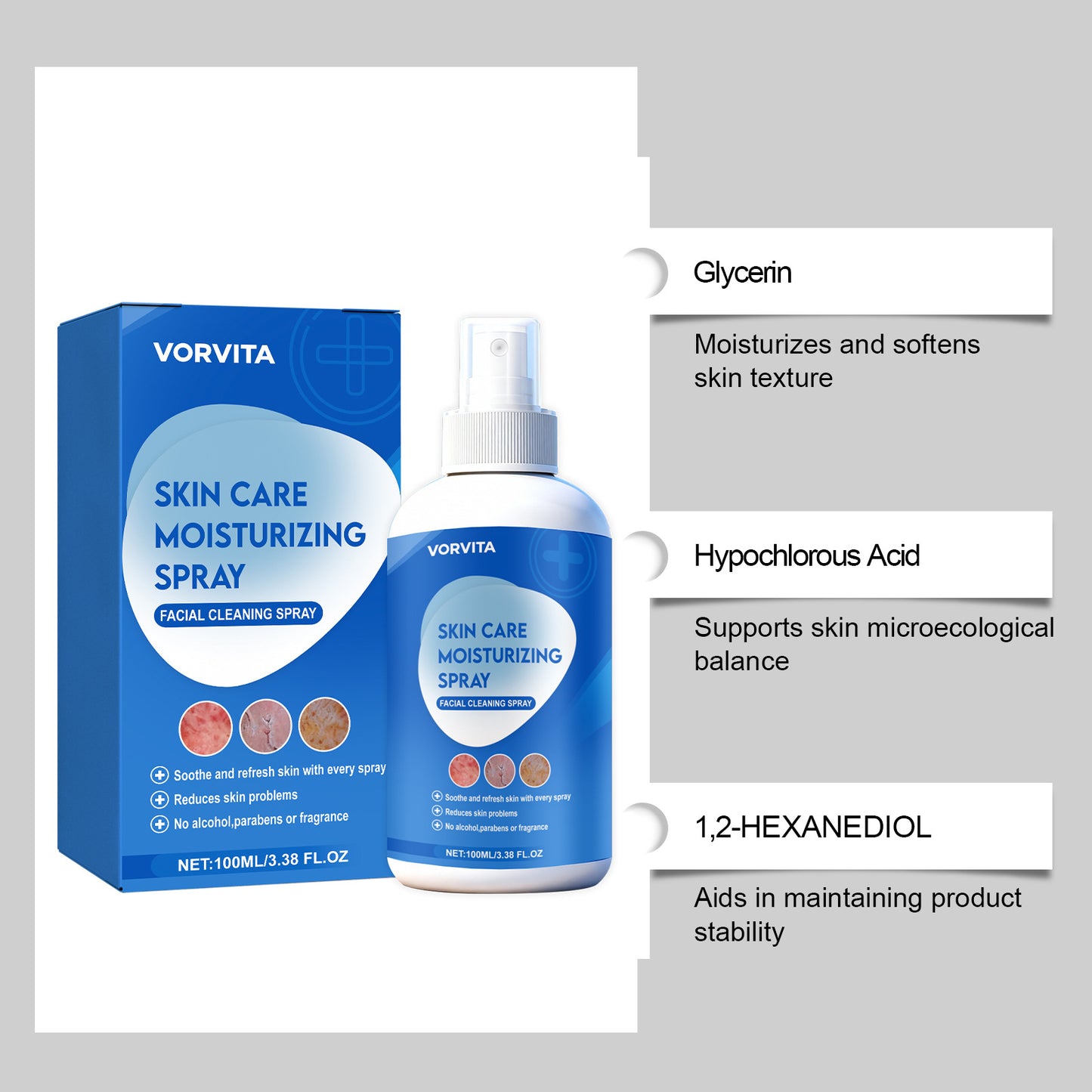 Nebbia Detergente Viso
