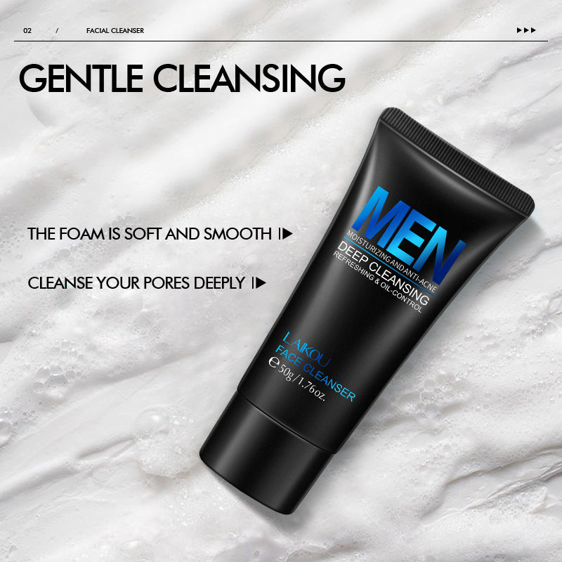 Detergente esfoliante viso da uomo 50g