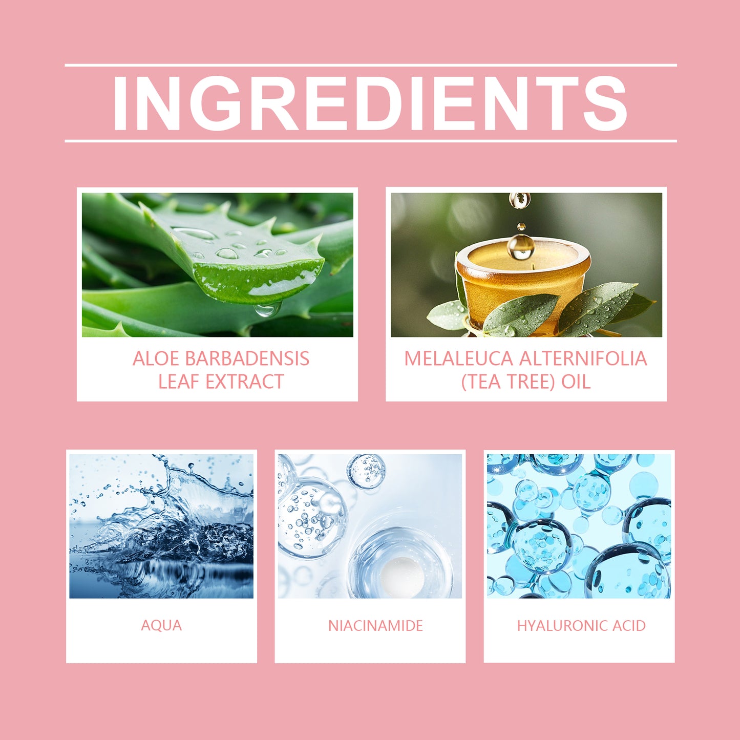 Siero anti-acne Hoygi alla nicotinamide Siero delicato anti-acne Migliora l'acne Siero idratante riparatore