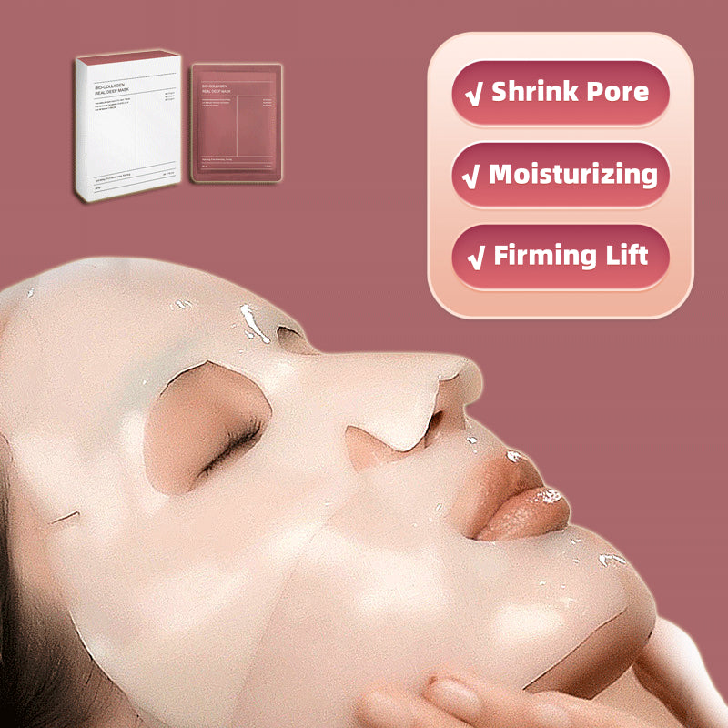 Maschera viso Ristringe i pori Idrata rinfresca illumina rassoda solleva nutre la pelle Cura idratante profonda