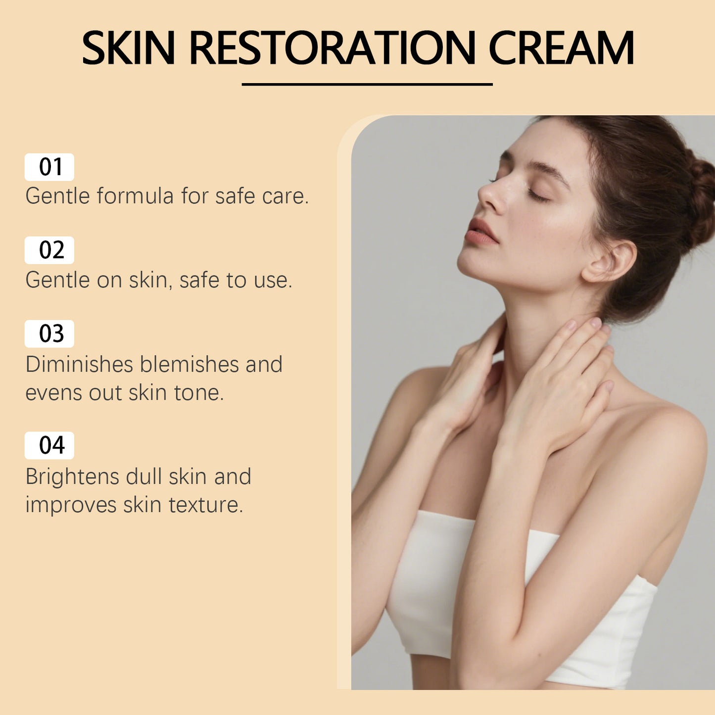 Creme Corporal para Cuidados da Pele de Limpeza de Cravos Youtian