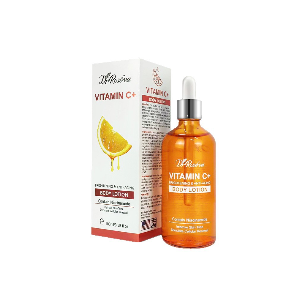 Lozione esfoliante delicata alla vitamina C per la cura della pelle